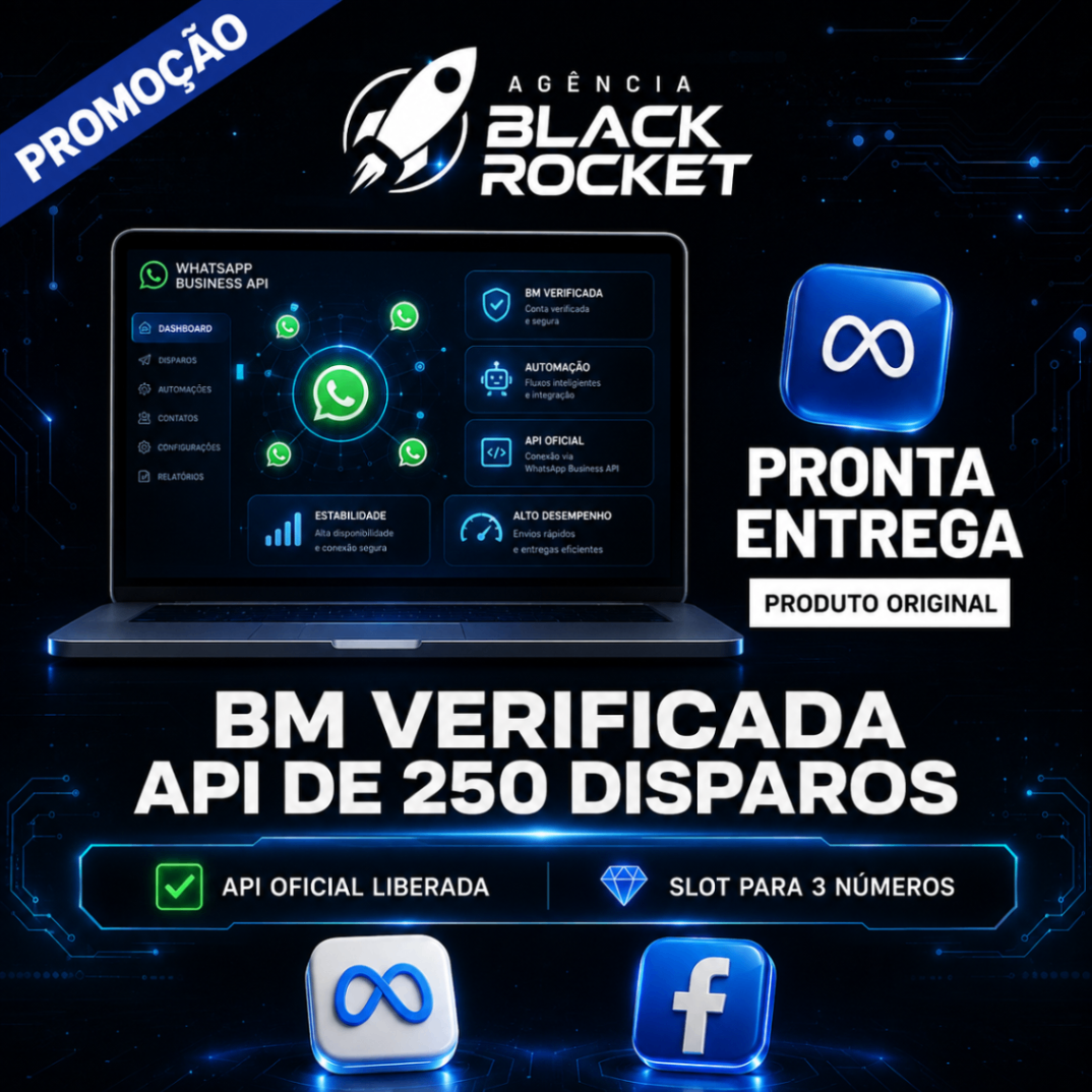 BM Verificada API de 250 Disparos